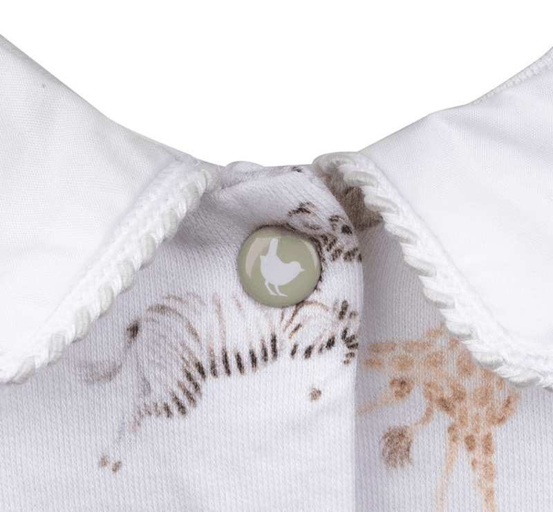 Little Wren - Sparkebukse med jungeldyrmønster - Little Savannah