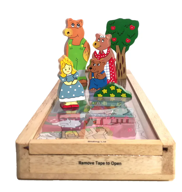 Bordteater - Gullhår og de tre bjørnene - Larsen Danmark